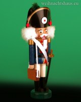 Nußknacker Erzgebirge Franzose historische Uniform günstig kaufen