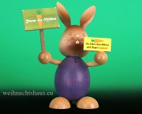 Osterhase Erzgebirge Neuheit Ostern Stupsi Demonstrant