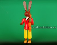 Großer Osterhase Erzgebirge  Osterhasen aus Holz erzgebirgische Hasenmann