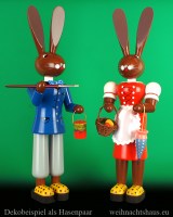 Osterhasen groß aus dem Erzgebirge große Osterhäschen aus Holz