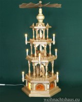Weihnachtspyramide Erzgebirge Weihnachtspyramiden erzgebirgische Pyramiden Weihnacht Pyramide elektrisch Werksverkauf