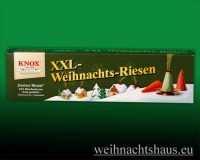 Seiffen Weihnachtshaus - Räucherkerzen Gross Knox Weihnachtsmischung XXL Raeucher-Kerze - Bild 1