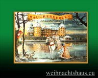 Räucherkerzenadventskalender Crottendorf Neuheit Moritzburg Aschenbrödel