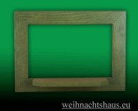 Rahmen Holz Dekorahmen Holzrahmen Wandrahmen Dekorahmen aus Fichtenholz Erzgebirge  grün