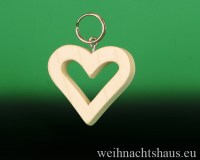 Schlüsselanhänger aus Holz Herz Anhänger für Frauen Mädchen Schlüssel Schlüsselbundanhänger  
