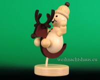 Schneemann_Neuheit_2025_Wagner_Schaukelpferd_Erzgebirge