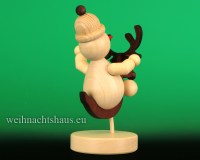 Schneemann_Wagner_Neuheit_2025_Erzgebirge_Pferd_Schaukel