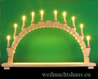 Schwibbogen geschnitzt Neuheit Lichterbogen Neuheiten Erzgebirge Schnitzerei Werksverkauf Seiffen geschnitze Weihnachtsbögen sale günstig