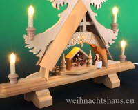 Schwibbogen Tanne Erzgebirge Dost Neuheit Lichterspitze