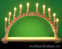 Schwibbogen geschnitz modern Erzgebirge handgeschnitzt Lichterbogen Seiffen Holz Weihnacht Lichterbögen Schwibb Bogen