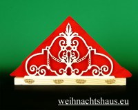 Serviettenständer Ständer für Servietten Halter Serviettenhalter aus Holz Tischdeko Erzgebirge Ornament - Bild 1