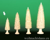 Seiffen Weihnachtshaus - Rollbaum mit Stamm  6 cm - Bild 1