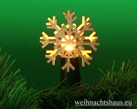 Stern zum Aufstecken auf Lichterketten Aufstecker Schwibbögen Steckstern Kristall Aufstecker Lichterbögen