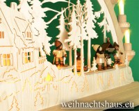 Schwibbogen Erzgebirge Weihnacht Thiel Romy Winter Vogelfütterung Kinder an Vogelhaus Vögel Winter Taulin Oberwiesental Seiffen  Thielfiguren Thiele