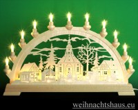 Seiffen Schwibbogen Seiffener Schwibbögen Bogen günstig kaufen  Kirche Dorf Markt Weihnachtsmarkt  Lichterbogen  Holz Lichter Markt Weihnachtsmärkte