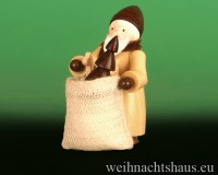 Romy Thiel Erzgebirge Winterkinder Neuheit Weihnachtsmann mit Sack