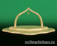 Seiffen Weihnachtshaus - Engelwolke natur 2-stufig - Bild 1
