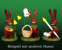 Osterhasen aus dem Erzgebirge aus Holz erzgebirgische Osterhäschen online kaufen Osterdeko Osterhase aus Seiffen 